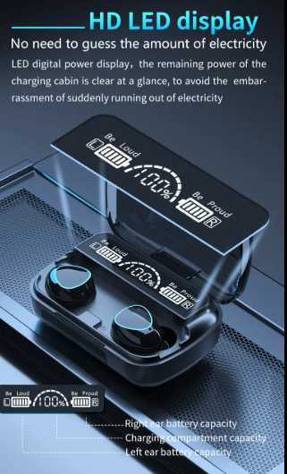 M10 Wireless AirPods Gaming Earbuds Low Latency Bluetooth Headset